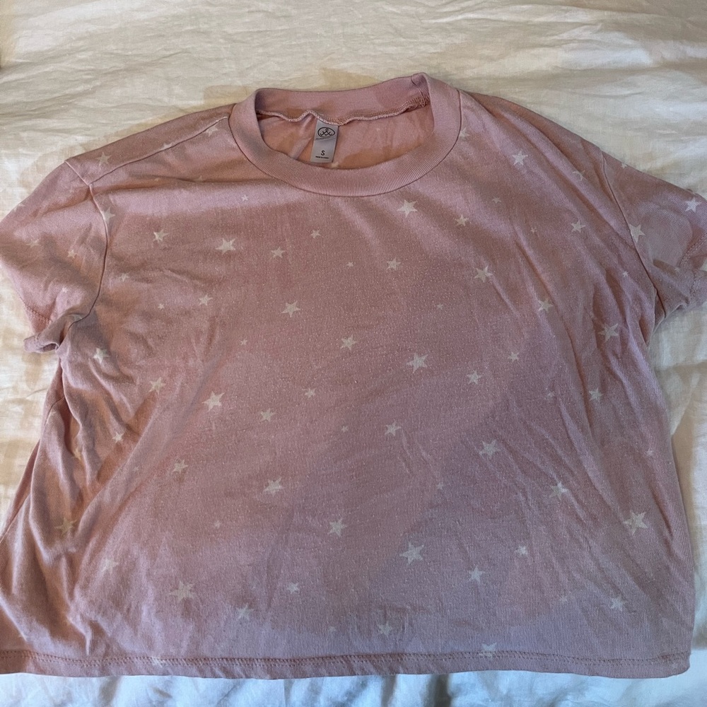 Star pink T-shirt